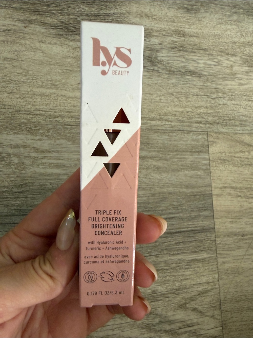 Lys Beauty Triple Fix Full Coverage Brightening Concealer - Pink